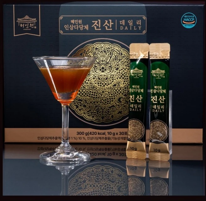 혜민원 인삼다당체 진산 데일리 스틱 TV방영 1개월분 사포닌 진세노사이드, 30개, 10g - 쿠팡