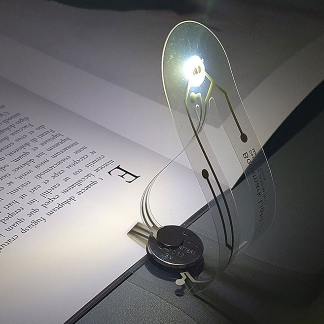 SIMPLE DESIGN 책갈피 독서등, 1개