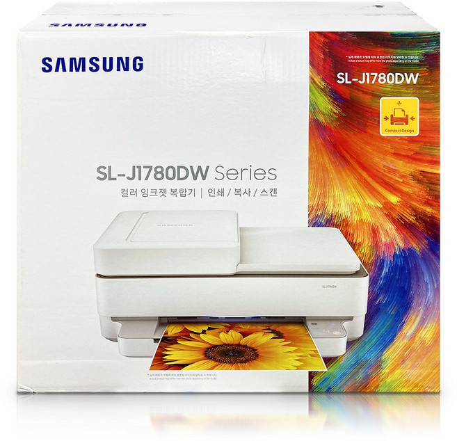 삼성전자 컬러 자동급지 잉크젯 복합기, SL-J1780DW
