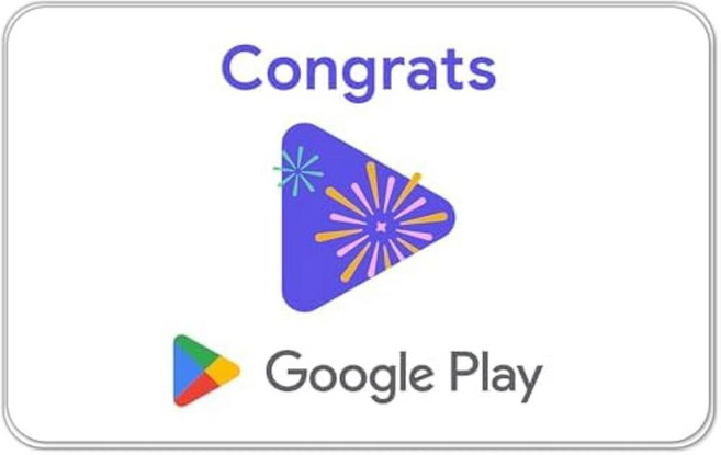 Google Play 기프트 코드 - 게임 앱 등을 선물하기(이메일 또는 문자 메시지 전송 - 미국 전용), 25, Happy Holiday Presents