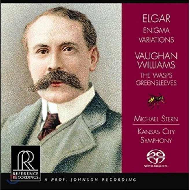 [CD] Michael Stern 본 윌리엄스: 말벌 푸른옷소매 / 엘가: 수수께끼 변주곡 (Vaughan Williams: The Wasps Green...