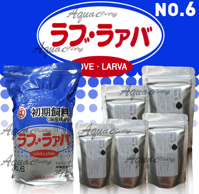 러브라바 6호 [택배비 2500원] 양어장종묘사료 사료, 500g, 1개