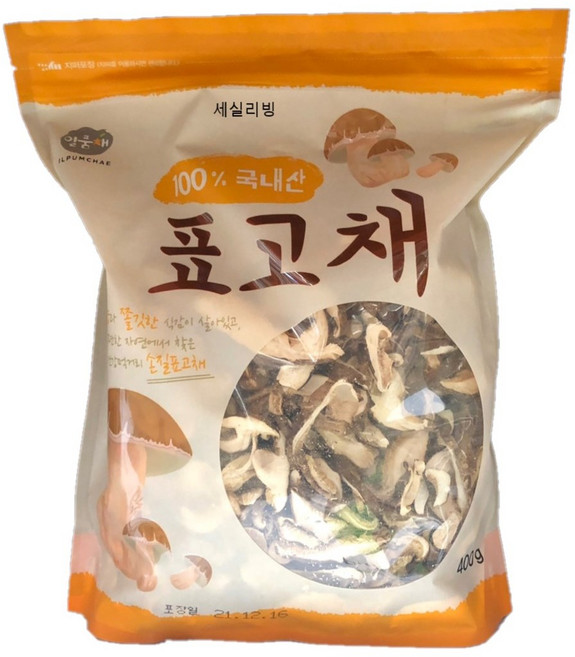 일품채 국내산 표고채, 1개, 400g