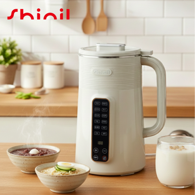 신일 두유제조기 가정용 1000ml 대용량 이유식 죽 제조기, SEP-DU3760 그레이
