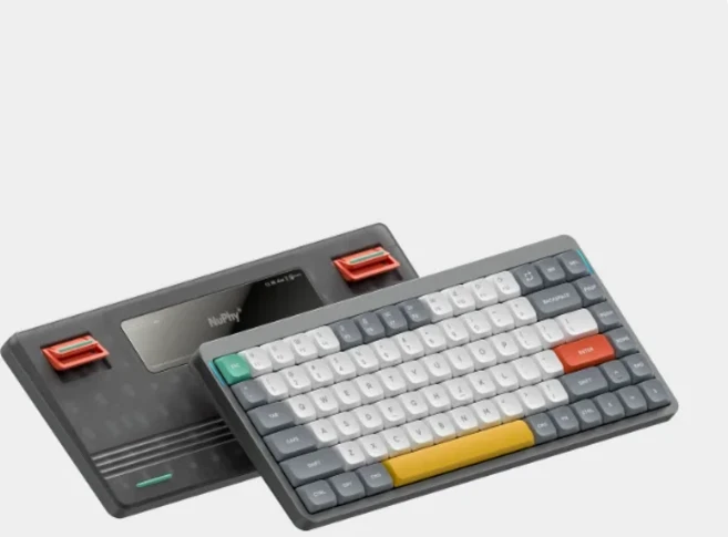 Nuphy Air75 V2 기계식키보드 트라이 모드 슬림 무음 스왑 무선 오피스, 05 Wisteria Switch