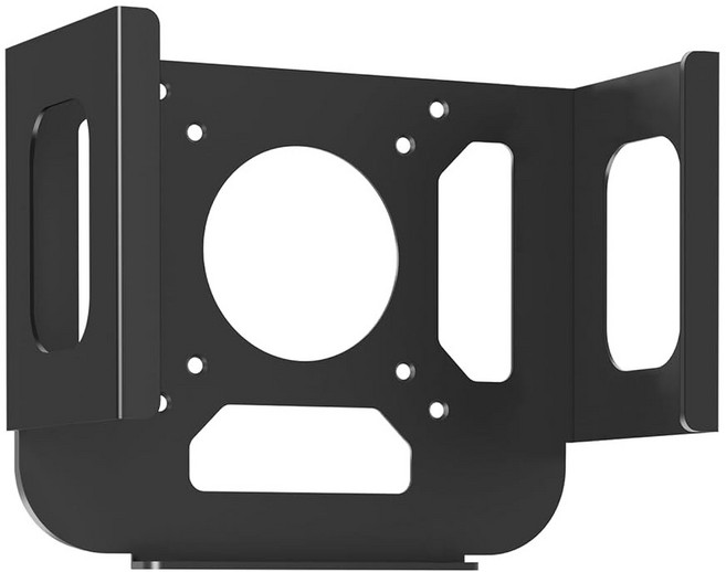 맥 스튜디오 VESA 벽 및 언더 데스크 마운트용 베디쿤 메탈 마운트 M4 Max / M3 울트라 M2 M1 케이블 타이 나사가 있는 스튜디오용 홀더 브래킷과 호환됩니다