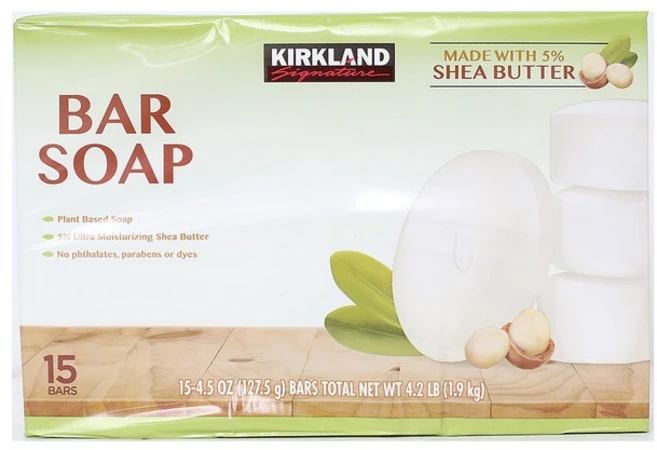 커클랜드 시그니춰 바디 솝 15개입, 127.5g - 쿠팡