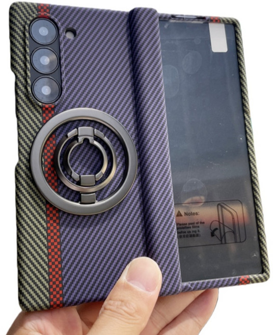 Elvo 갤럭시 ZFOLD7 맥세이프 "레이스 시리즈" 힌지보호 스텐드 차량용 분리식 거치대