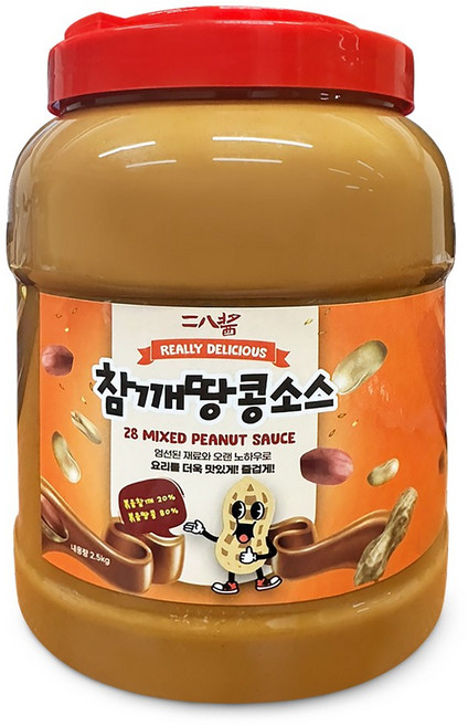 참깨땅콩소스, 2.5kg, 1개