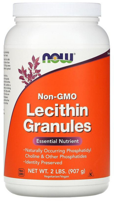 나우푸드 해바라기 레시틴 콜린 파우더 분말 가루 454g, 1개