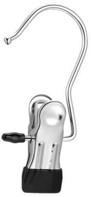 무타공 모던랙 빨래집게 옷걸이 건조대 세탁실 정리 [평점상위], 화이트, 화이트, 1개