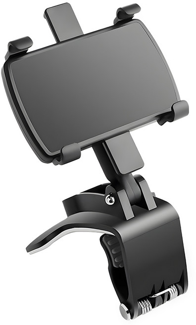 VIBEEY 차량용 핸드폰거치대 네비게이션 계기판거치대 고급형 차량용 핸드폰거치대 차량용정품, 블랙, 1개