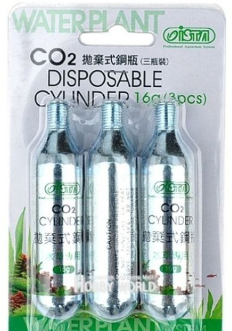 CO2 카트리지 알루미늄 16g 초미니 미니 캔 소형 가스캡슐 16g 3개입, 단품