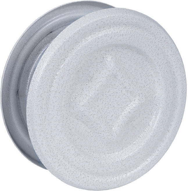 GDK 우유투입구 원형 아이보리 방범커버 막음 마개 현관문 방화문, 1개