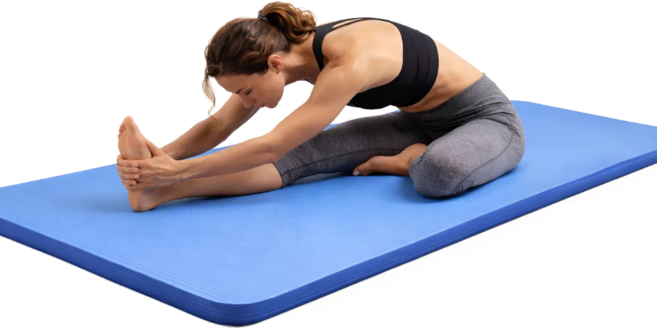 히텐 NBR 30mm 요가매트 1개, 블루