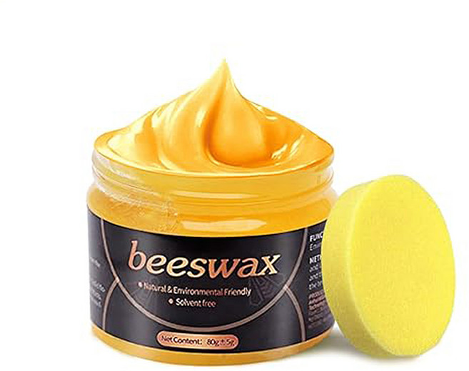 WILLIAM WEIR 蜂蠟 家具木質地板護理蠟 深層滋養修復刮痕 適用多種木製品, 1個