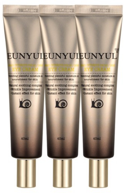 은율 달팽이 인텐시브 페이셜 케어 아이크림, 40ml, 3개
