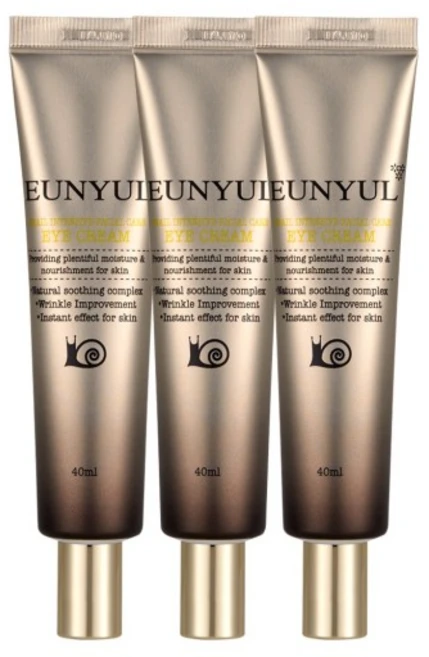 은율 달팽이 인텐시브 페이셜 케어 아이크림, 40ml, 3개 - 쿠팡