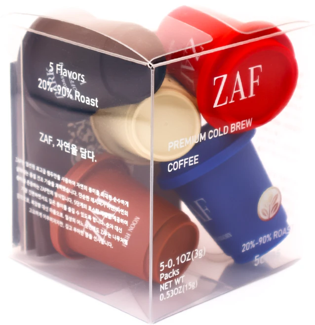 ZAF 자프 콜드브루 커피 5종류, 1세트, 5개입, 3g - 쿠팡