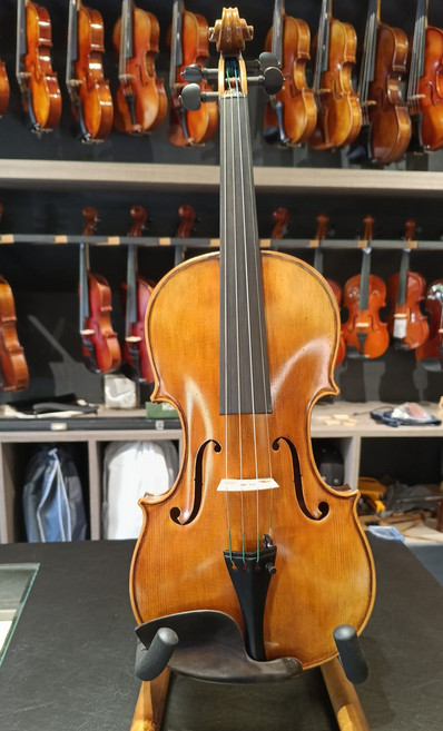 仿古半酒精油漆, 仿古半酒精油漆，帶木紋, 1個, WY-400 4/4小提琴