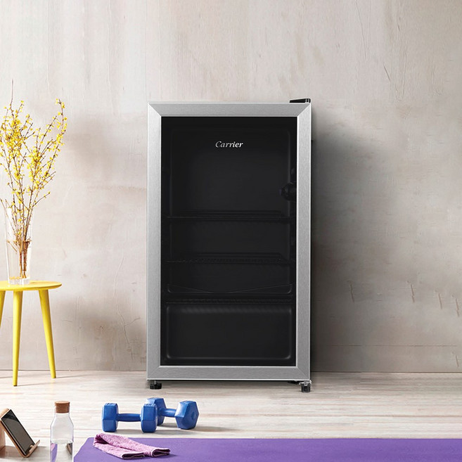 캐리어 미니 쇼케이스 냉장고, CVDR94BEM1(94L)