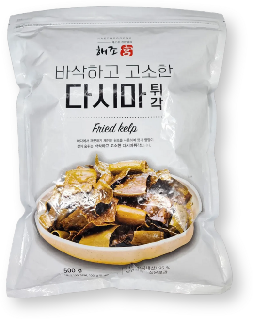해조궁 다시마 튀각 부각 500g, 1개
