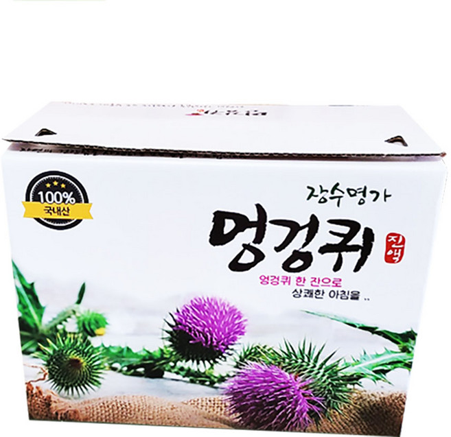 [장수명가] 가시엉겅퀴 엉겅퀴진액 엉겅퀴즙 100ml 60포, 120개