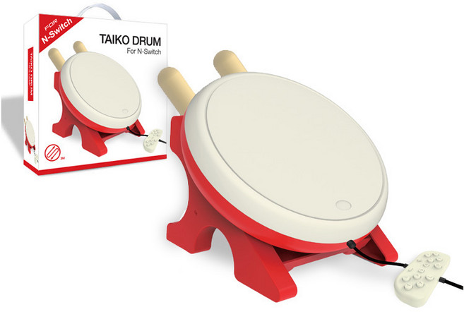 닌텐도 스위치 태고의 달인 북 컨트롤러 타타콘 /도브 DOBE, 1개