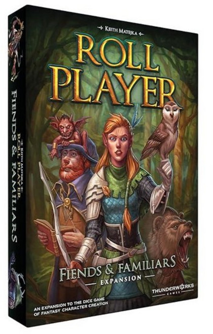 [4] Thunderworks Games 롤 플레이어: 몬스터 앤 미니언즈 전략 박스형 보드 게임 확장판 만 12세 이상용 (TWK2002), 악마 및 친숙한 사람, 1개