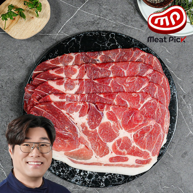 미트픽 미국산 목전지 제육용, 1개, 500g