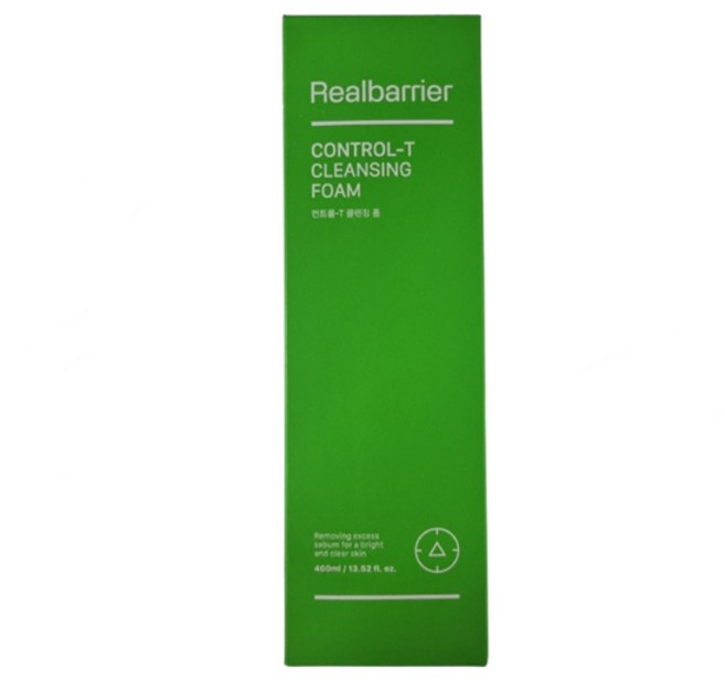 리얼베리어 컨트롤 T 클렌징폼, 400ml, 1개