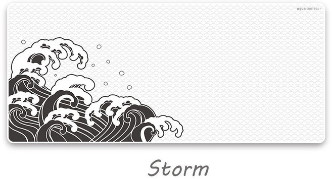 X-raypad 아쿠아컨트롤플러스 하이브리드 게이밍 마우스패드 웨이브 시리즈, 아컨플웨이브스톰 900 400, 1개