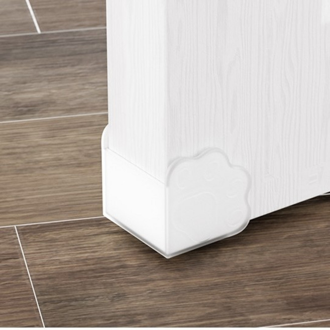 방문 모서리 보호대 아기 코너 가드 보호대, 화이트, 4개