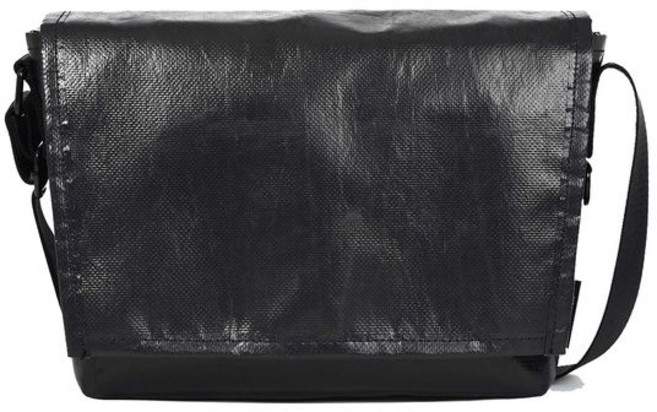 KANEITEI MINI 미니MAL MIL MESSENGER BAG 백 S (BLACK) / UPCYCLED