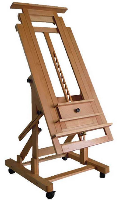 대형 원목 이젤 초대형 작업대 스탠드 나무 전문가용