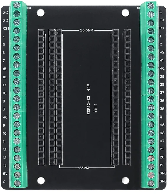 확장 어댑터 키트가 포함된 ESP32 S3 개발 보드 IPEX 2.4G Wifi BT 모듈 N16R8 44Pin Type-C ESP32-S3WROO, 01 S3 Expansion Board