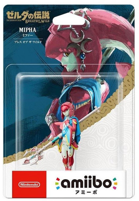 Nintendo amiibo 薩爾達傳說 系列 四英傑 米法, 詳見包裝