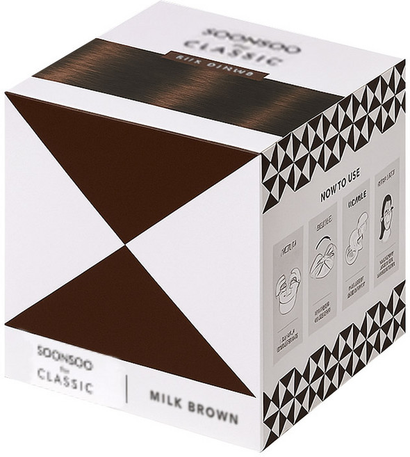 순수 더 클래식 염색약, 밀크브라운, 1개