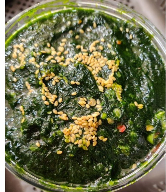 감태 완도 자연산 감태김치 2kg 감태지 반찬 생감태 물감태, 1개