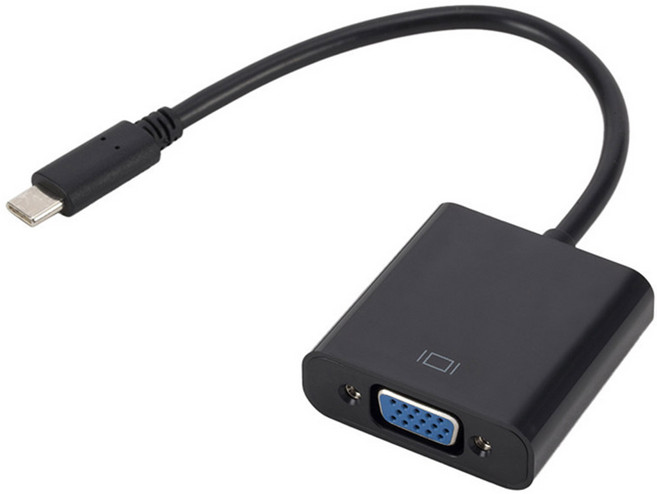 칸텔 USB 3.0 to VGA컨버터 외장 그래픽 카드 듀얼모니터 RGB D-Sub, USB to HVGA컨버터