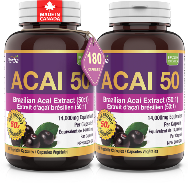 아사이 베리 14000mg 180식물성캡슐 50배 농축 acai, 180정, 2개