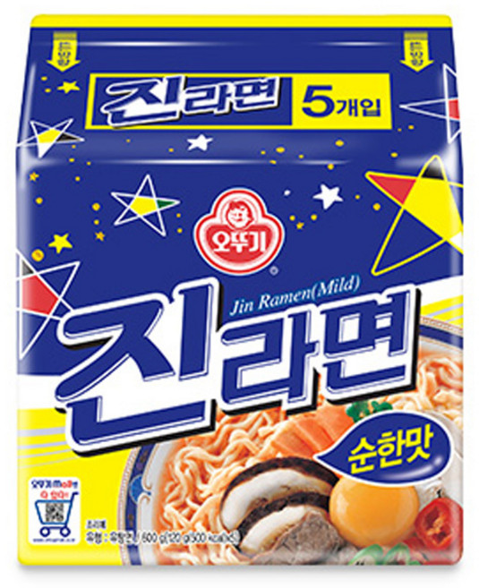 오뚜기 진라면 순한맛 120g, 10개