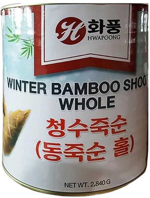 [RG752Q55]동죽순캔 화풍 2 8K 죽순통조림 식당용동죽순캔, 1개