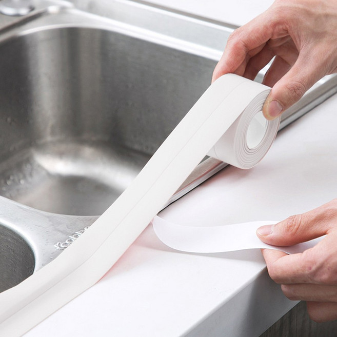 주방 싱크대 욕실 곰팡이 방지 틈새차단 방수 테이프 2size, 1개