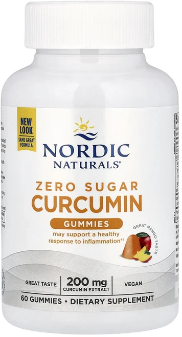 정말좋습니다 Nordic Naturals 커큐민 무함유 구미젤리 망고 구미젤리 60개(구미젤리 1개당 100mg) 빠르게배송해드릴게요, 1개, 60정 - 쿠팡