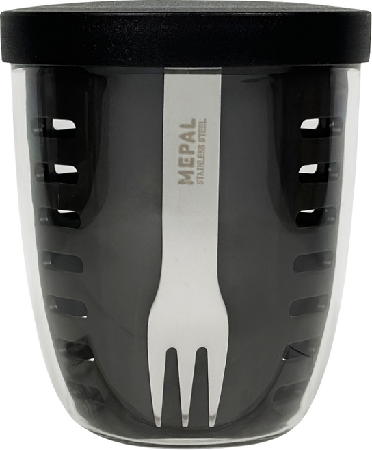 메팔 푸르트팟 과일 도시락통 노르딕 블랙, 1개