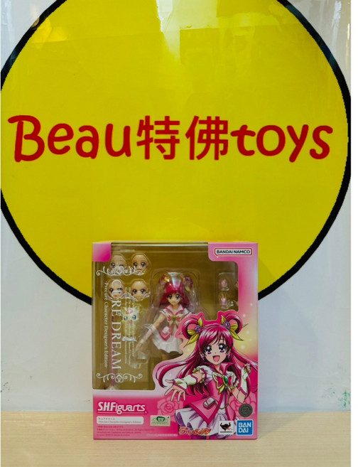 BANDAI NAMCO S.H.Figuarts 光之美少女 夢天使 角色設計師版 可動公仔, 1個