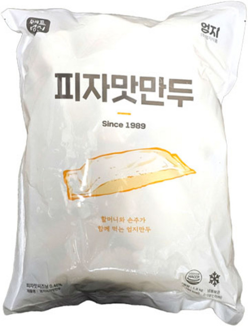 (무)(냉동)엄지 피자맛만두(냉동 1.8kg), 1개, 1.8kg