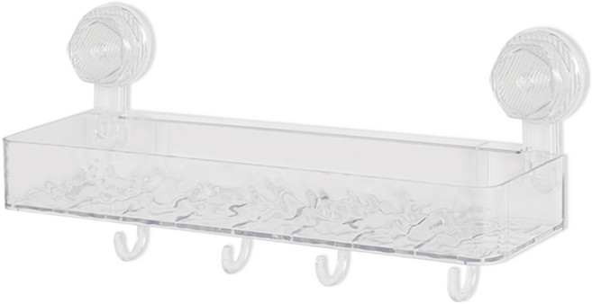 아케이바이 무타공 접착식 욕실 선반, 1개