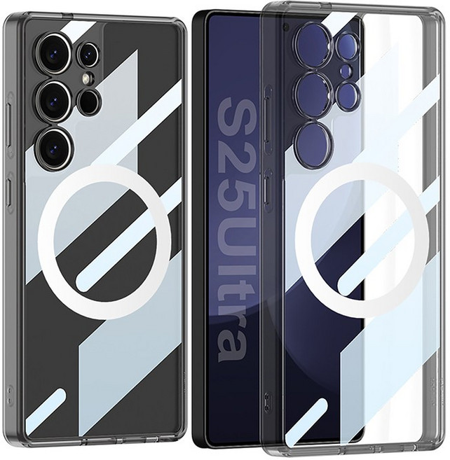 적용 S25울트라 케이스 S24울트라케이스 무선 충전 지원 자기흡인XSJKTK117